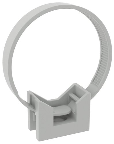 Держатель хомутный DKC Express Д=25-63мм серый (уп. 100шт) картинка